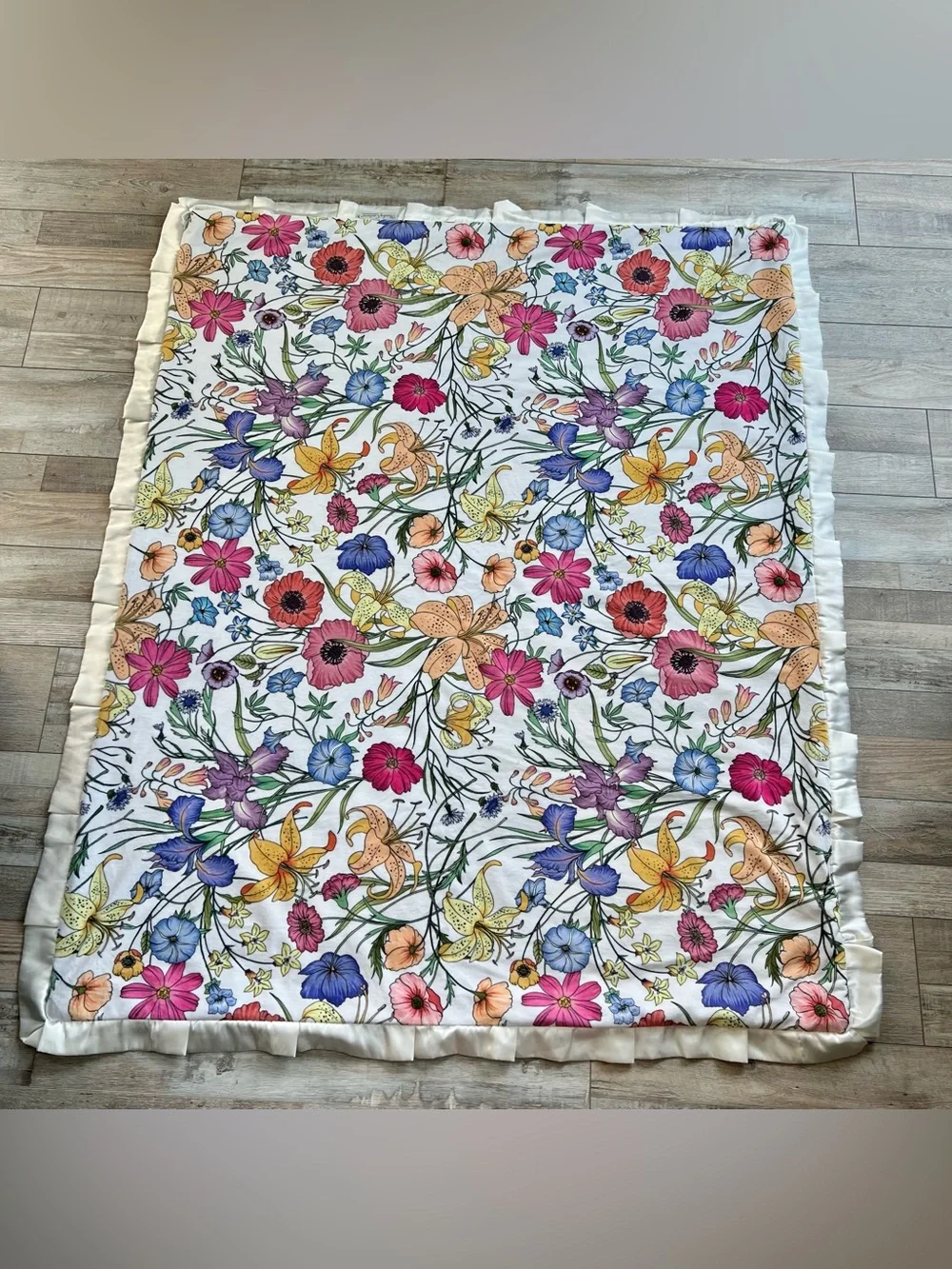 Minky Couture Adult Blanket- Secret Garden
